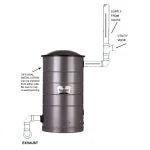 VacuMaid Central Vacuum Unit (SR36)